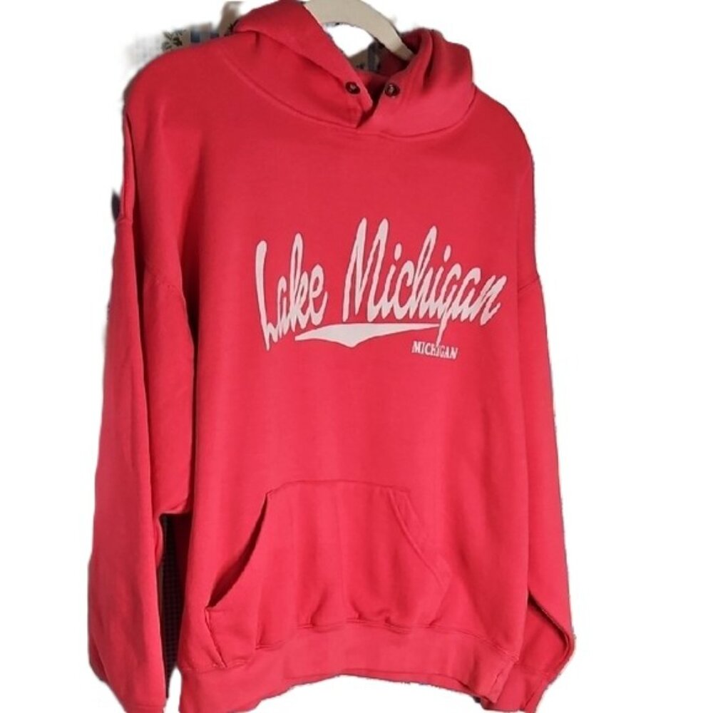 Lake Michigan Pink‎ Hoodie